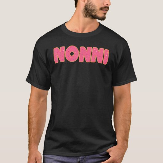 T-shirt Nonnut Grand-mère Doughnut Party (Devant)