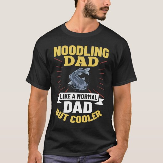 T-shirt Noodle Catfish Fishing Flathead CatFishing Noodl (Devant)