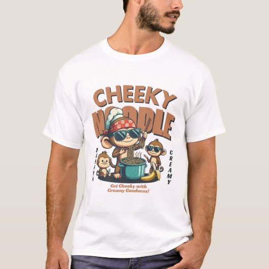 T-shirt Noodle effrontée (Devant)