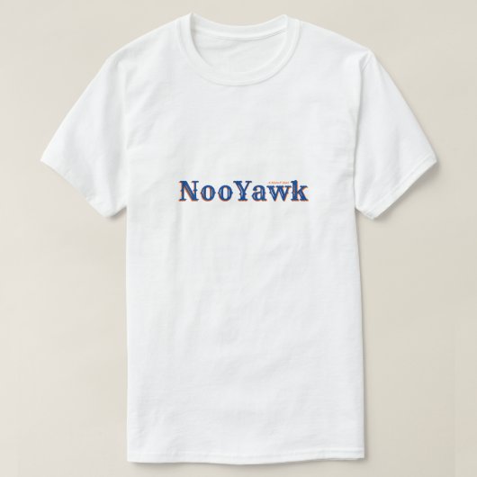 T-shirt NooYawk - Une chemise MisterP (Design devant)