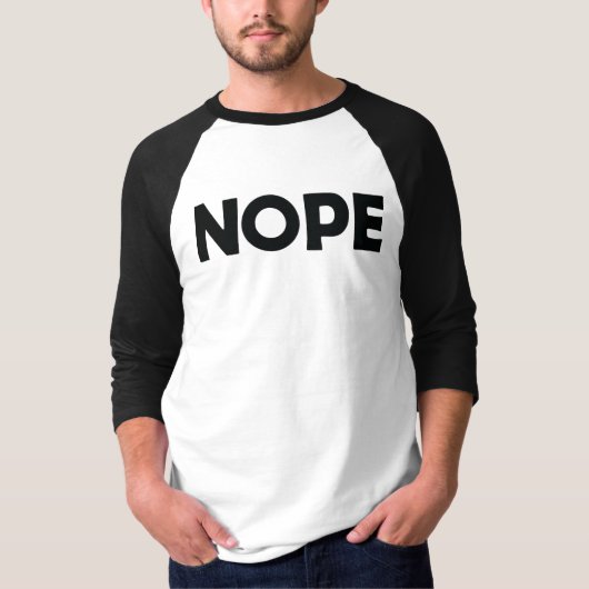 T-shirt NOPE (Devant)