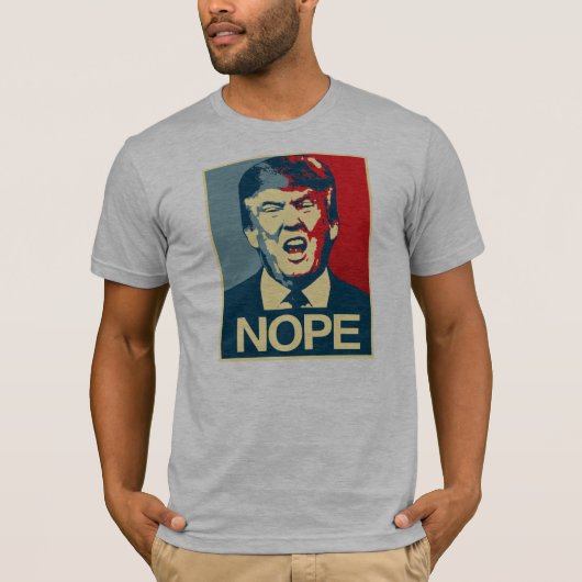 T-shirt NOPE - Affiche d'Anti-Atout - Anti-Atout - (Devant)
