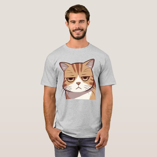T-shirt Nope Cat (Devant entier)