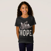 T-Shirt Nope Lazy French Bulldog Lover cadeau (Devant entier)