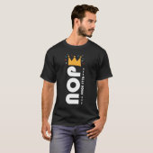 T-shirt Nope Since 1776 No Kings Funny (Devant entier)