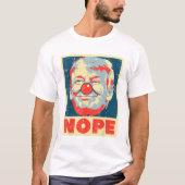 T-shirt NOPE TRUMP (Devant)