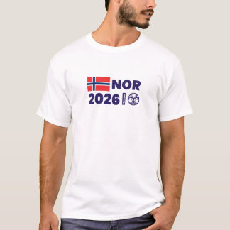 T-shirt NOR 2026 Football