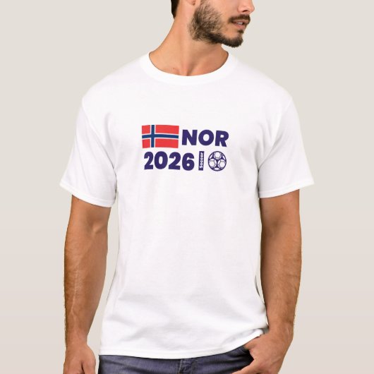 T-shirt NOR 2026 Soccer (Devant)