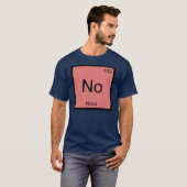 T-shirt Nora Nom Chimie Élément Tableau périodique (Devant entier)