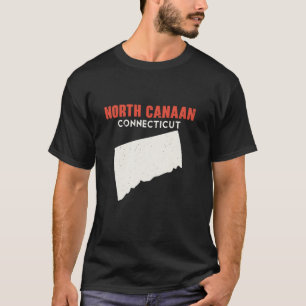 T-shirt Nord du Canada Connecticut États-Unis Voyage Améri