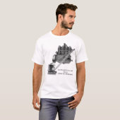 T-shirt Nord-Ouest Grue EXPLOITANT GÉNIEUR de grue opérate (Devant entier)