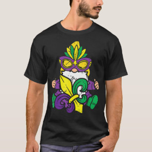 T-shirt Nordic Gnome Jester Mardi Gras Carnival Tomte Men
