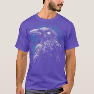 T-shirt Nordic Mythology Crow Cadeau parfait pour la mytho