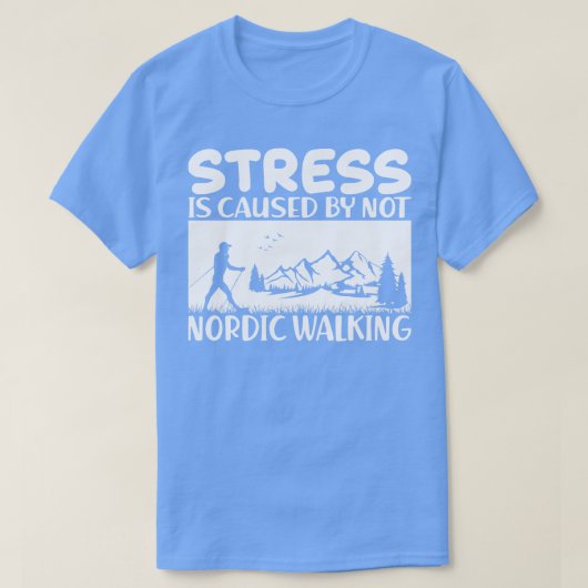 T-shirt Nordic Walking 3 (Design devant)