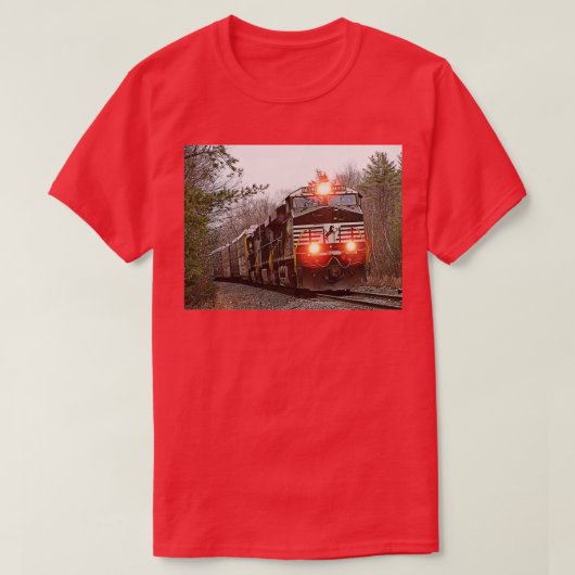 T-shirt Norfolk Southern 7557 à Gardner (Design devant)