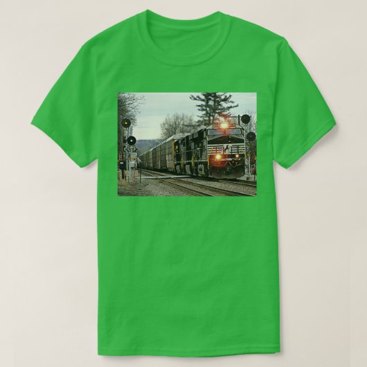 T-shirt Norfolk Southern 7557 à Shirley (Design devant)