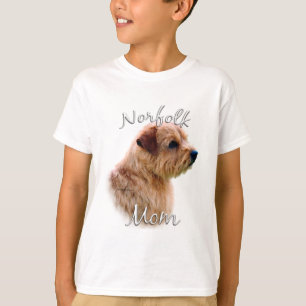 T-shirt Norfolk Terrier Maman 2