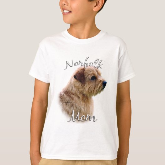 T-shirt Norfolk Terrier Maman 2 (Devant)