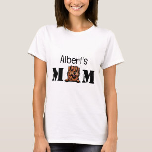 T-shirt Norfolk Terrier Maman personnalisée