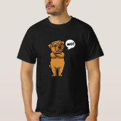 T-shirt Norfolk Terrier têtu (Devant)