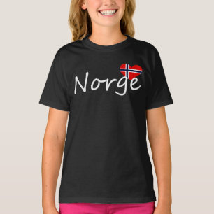 T-shirt Norge aimant