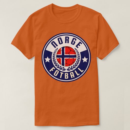T-shirt Norge Fotball 2 (Design devant)