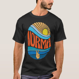 T-shirt Norma Vintage Sunset Norma Super Tie Dye
