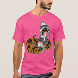 T-shirt Normal Ball Python Christmas Edition