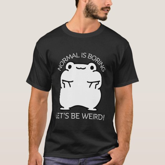 T-shirt Normal est ennuyeux (Devant)