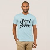 T-shirt Normal Est Ennuyeux Instruction Lettres Modernes D (Devant entier)