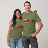 T-shirt Normal est ennuyeux Restez bizarre conception de t (Unisexe)