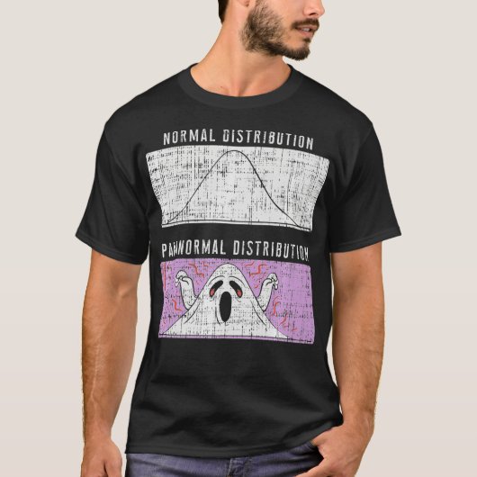 T-shirt Normal Paranormal Distribution Premium (Devant)