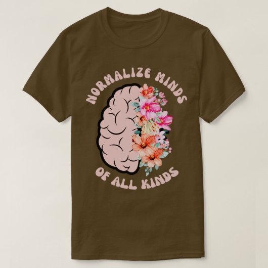 T-shirt Normaliser L'Esprit De Toutes Sortes Style Boho (Design devant)