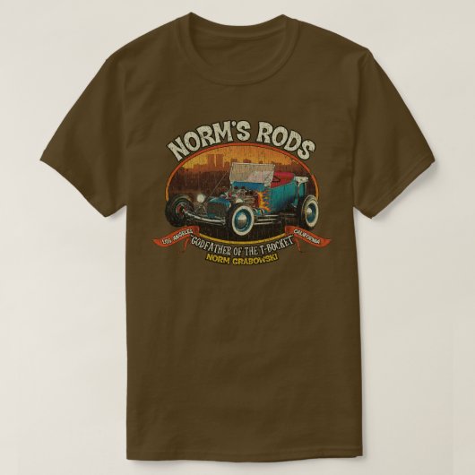 T-shirt Norms Rods 1952 (Design devant)