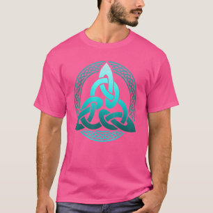 T-shirt Norse Mythologie Viking Celtic Knotwork Triple Hor