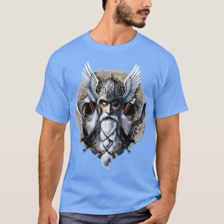 T-shirt Norse Viking Dieu Odin