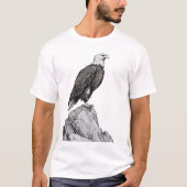 T-shirt North American Bald Eagle (Devant)