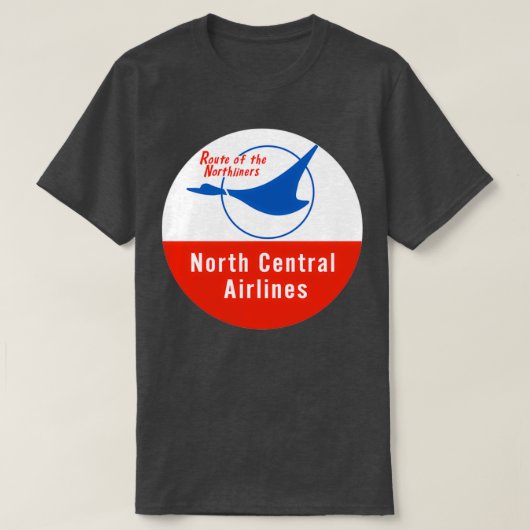 T-shirt North Central Airlines (Design devant)