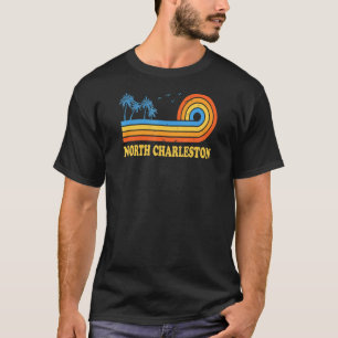 T-shirt North Charleston Caroline du Sud Summer Sc Tropica