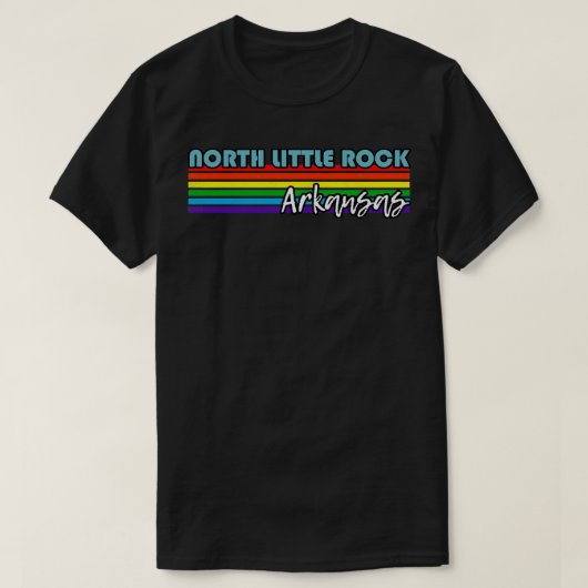 T-shirt North Little Rock Arkansas Pride North Little Roc (Design devant)