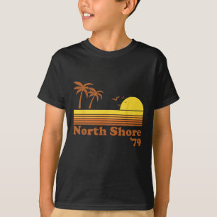T-shirt North Shore 79 Hawaii Vintage Oahu Haleiwa Surf