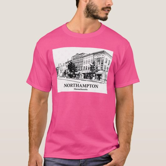 T-shirt Northampton Massachusetts (Devant)