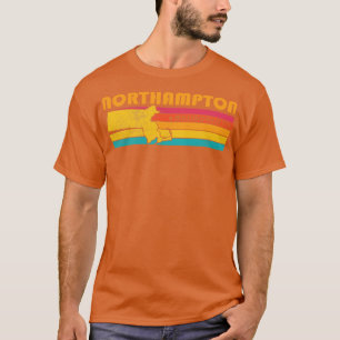 T-shirt Northampton Massachusetts Souve Vintage en état de