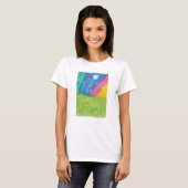 T-shirt Northern Lights - KidsArt pour CHOC (Devant entier)
