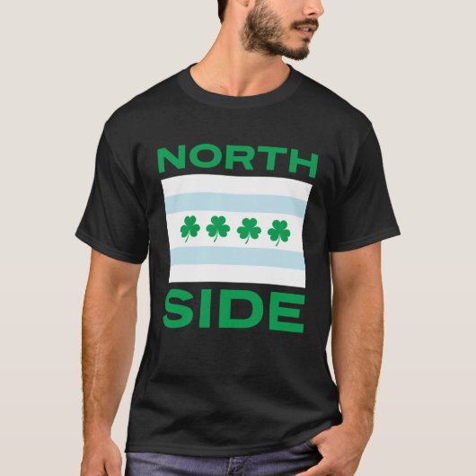 T-shirt Northside Irish Chicago St Patrick s Day Green Tex (Devant)
