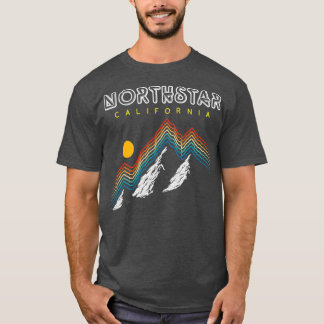 T-shirt Northstar    CaliforniaSki Resort 1980s Retro