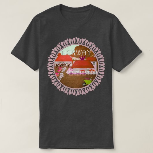 T-shirt Norvège 5 3 (Design devant)