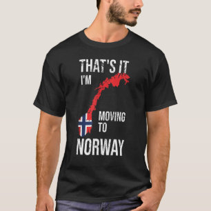 T-shirt Norvège Drapeau Scandinavie Funny Norvège Norvège 