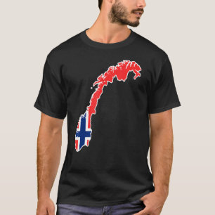 T-shirt Norvège Europe Voyageur Souvenir Vacances S