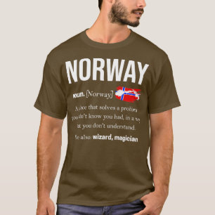 T-shirt Norvège Vikings Oslo Fjord Elk Norge Norvège 7